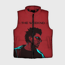 Женский жилет The weeknd, цвет: 3D-черный
