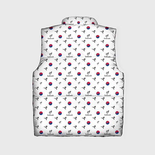 Женский жилет Taekwondo / 3D-Светло-серый – фото 2