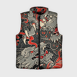 Женский жилет Китайский Дракон, China Dragon