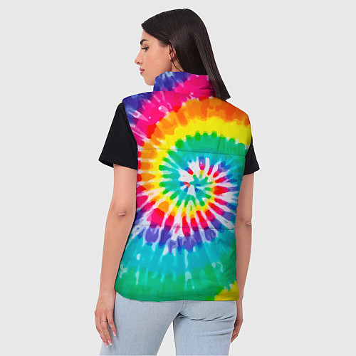 Женский жилет Тай Дай / 3D-Черный – фото 4