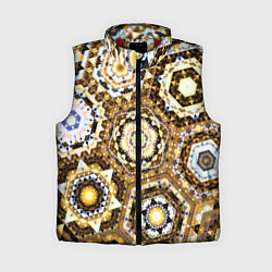 Женский жилет Калейдоскоп детства, цвет: 3D-красный