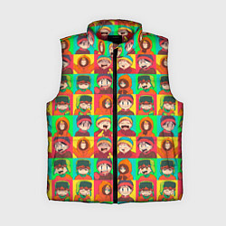 Женский жилет Аниме Южный парк, цвет: 3D-красный