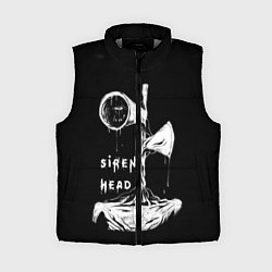 Женский жилет Сиреноголовый ЧБ Siren Head