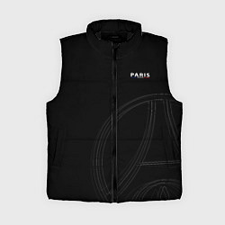 Женский жилет PSG Core Big Logo Black New 202223, цвет: 3D-черный