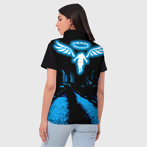 Женский жилет Баджи На Байке / 3D-Черный – фото 4