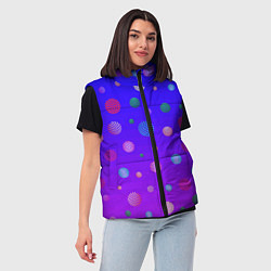 Женский жилет Фантастические шары, цвет: 3D-красный — фото 2
