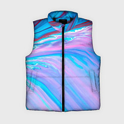 Женский жилет Абстрактный прилив, цвет: 3D-черный