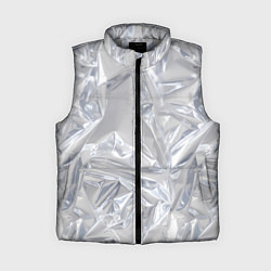 Женский жилет Голографичная фольга