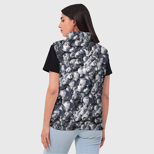 Женский жилет Mieruko Chan Logo / 3D-Красный – фото 4