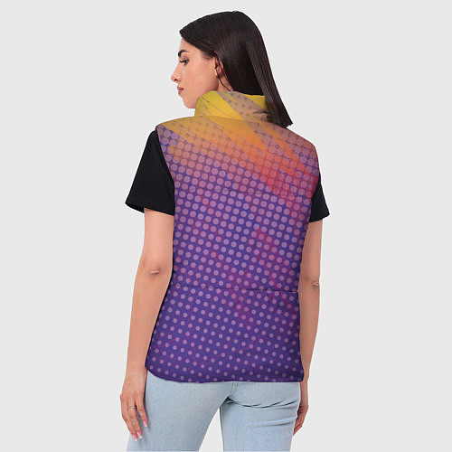 Женский жилет Евангелион / 3D-Черный – фото 4