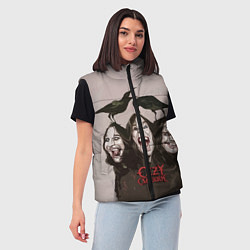 Женский жилет Ozzy Osbourne, цвет: 3D-светло-серый — фото 2
