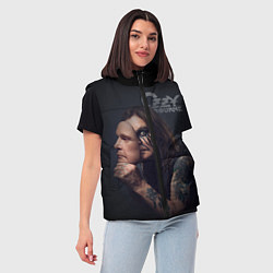 Женский жилет Ozzy Osbourne, цвет: 3D-черный — фото 2