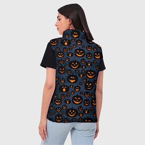 Женский жилет HALLOWEEN / 3D-Красный – фото 4