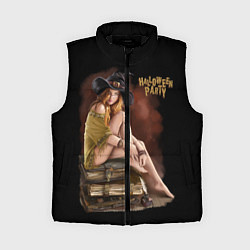 Женский жилет Очаровательная ведьма, цвет: 3D-черный