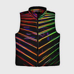 Женский жилет Неоновый угол, цвет: 3D-красный