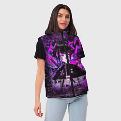 Женский жилет Cyberpunk Samurai Anime, цвет: 3D-светло-серый — фото 2