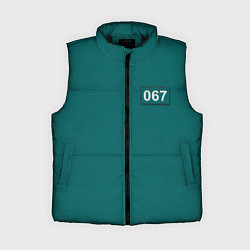 Женский жилет Персонаж 067, цвет: 3D-черный