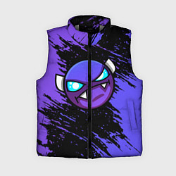 Женский жилет Geometry Dash, цвет: 3D-светло-серый