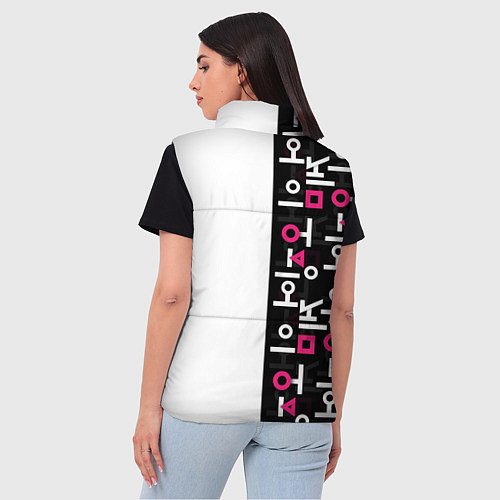 Женский жилет Игра в кальмара: Стражи / 3D-Красный – фото 4