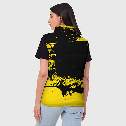 Женский жилет Нирвана Гранж Nirvana Smile / 3D-Черный – фото 4