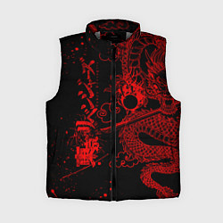 Женский жилет ТОКИЙСКИЕ МСТИТЕЛИ КРАСНЫЙ ДРАКОН