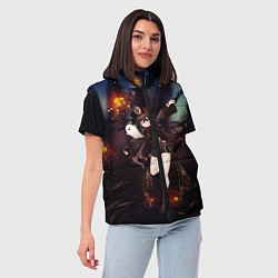 Женский жилет Ху Тао Hu Tao, цвет: 3D-черный — фото 2