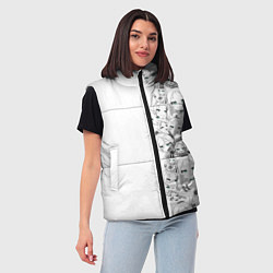 Женский жилет Личная Симс, цвет: 3D-красный — фото 2