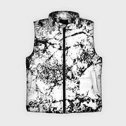 Женский жилет Эффект линогравюры