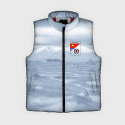 Женский жилет Оротукан Без текста, цвет: 3D-красный