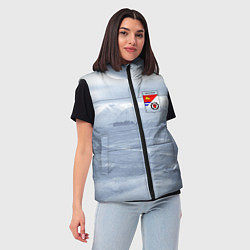 Женский жилет Оротукан Без текста, цвет: 3D-красный — фото 2