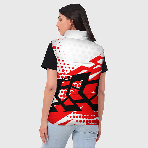 Женский жилет Toyota Тойота / 3D-Черный – фото 4