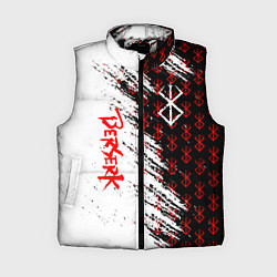 Женский жилет Berserk Anime, цвет: 3D-черный