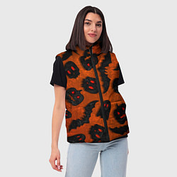 Женский жилет Halloween print, цвет: 3D-светло-серый — фото 2