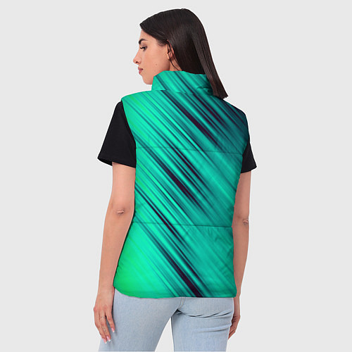 Женский жилет Нилетто Niletto лого / 3D-Черный – фото 4