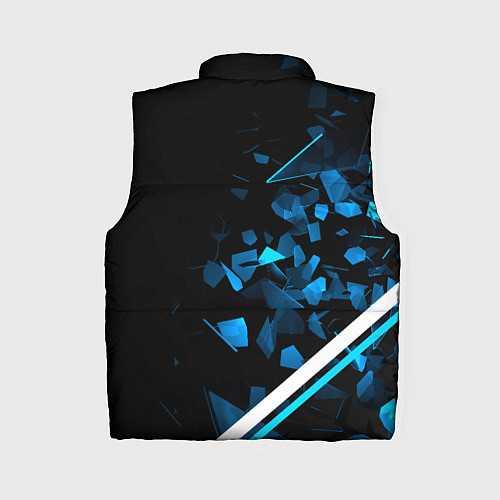 Женский жилет Mercedes AMG Осколки стекла / 3D-Светло-серый – фото 2