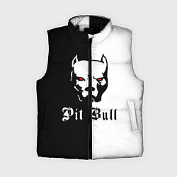 Женский жилет Pit Bull боец, цвет: 3D-черный