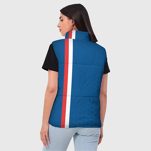 Женский жилет PSG SPORT STRIPES UNIFORM / 3D-Светло-серый – фото 4