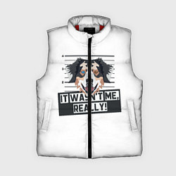 Женский жилет Австралийская Овчарка Australian Shepherd, цвет: 3D-красный