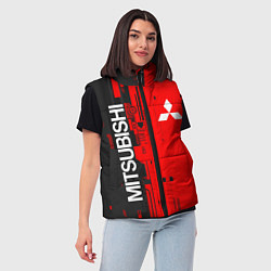 Женский жилет MITSUBISHI МИЦУБИСИ МИТСУБИСИ МИЦУБИШИ CYBER, цвет: 3D-красный — фото 2