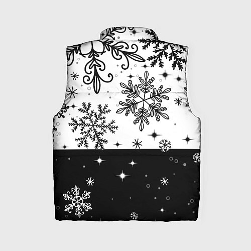 Женский жилет Новогодний кот в колпаке Санты / 3D-Светло-серый – фото 2
