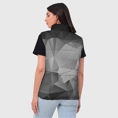 Женский жилет Chevrolet Geometry / 3D-Черный – фото 4