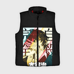 Женский жилет Дазай Осаму Dazai в бинтах, цвет: 3D-красный