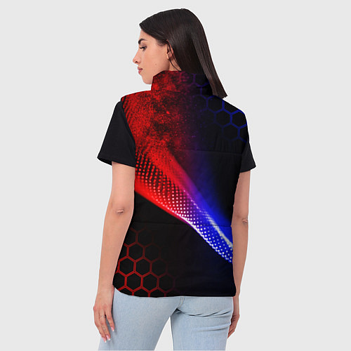 Женский жилет LEXUS ЛЕКСУС NEON НЕОН / 3D-Черный – фото 4