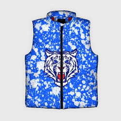 Женский жилет БЕЛЫЙ ТИГР 2022, цвет: 3D-красный