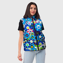 Женский жилет ТАКАСИ МУРАКАМИ, цвет: 3D-светло-серый — фото 2