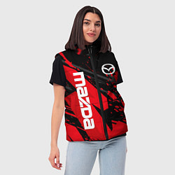 Женский жилет MAZDA, МАЗДА, цвет: 3D-красный — фото 2