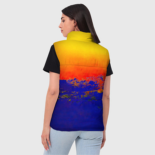 Женский жилет Music from the Film More - Pink Floyd / 3D-Черный – фото 4