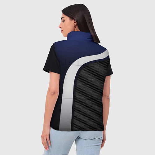 Женский жилет Volkswagen Фольксваген / 3D-Черный – фото 4