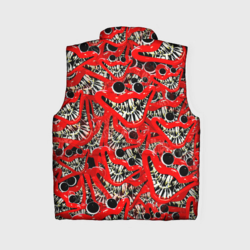 Женский жилет POPPY PLAYTIME ХАГГИ ВАГГИ / 3D-Светло-серый – фото 2