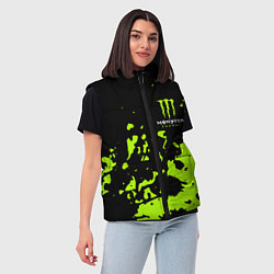 Женский жилет Monster Energy green, цвет: 3D-черный — фото 2